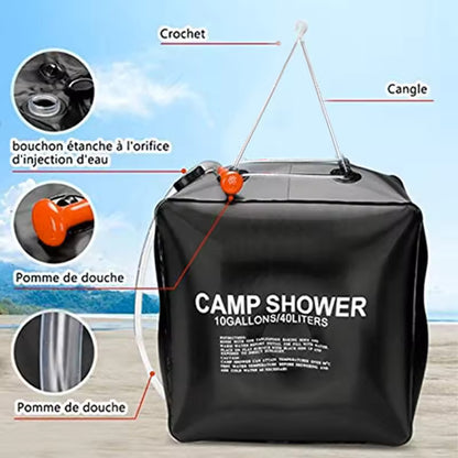 CampShower 40™ Ducha portatil solar